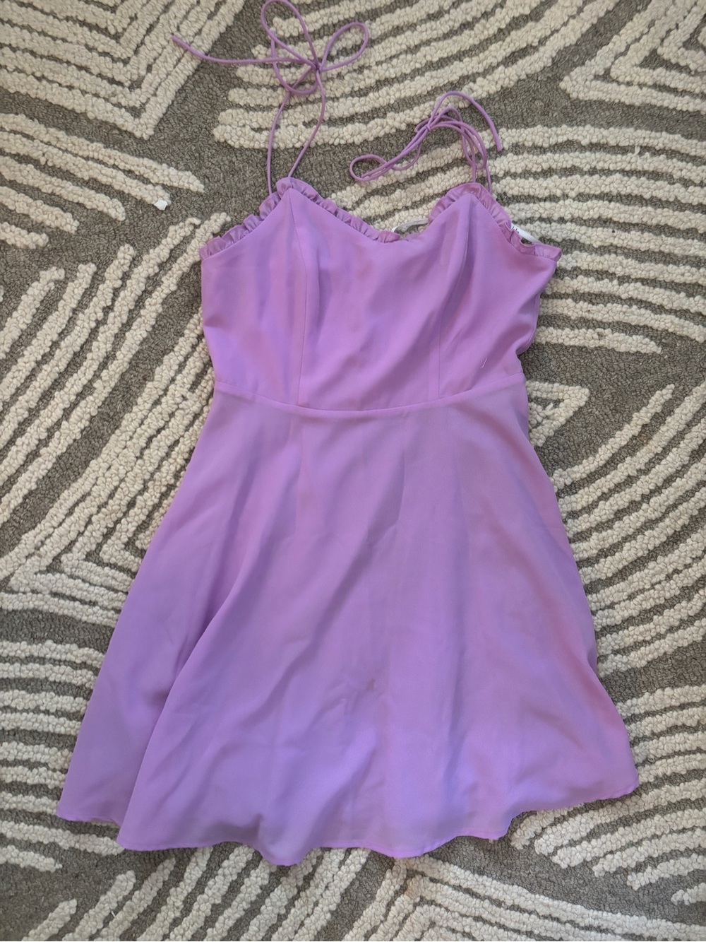 Lulu's XS Lavender dress
